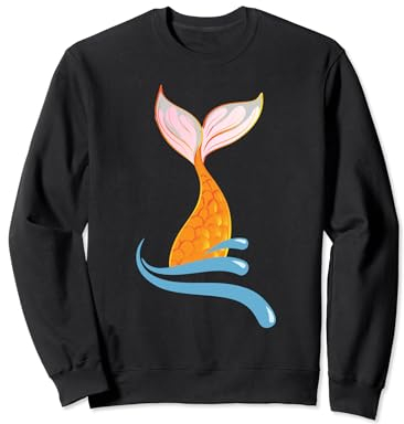 Meerjungfrauen Flosse Flossen für Nixe oder Meerjungfrau Sweatshirt