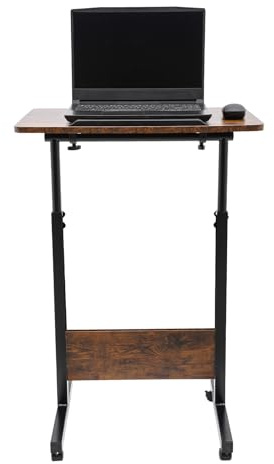 Sengfwin Home Office Metal Table Desk gaming desk Study Writing shelf Work Computer PC Laptop Workstation Bedroom Study Furniture Simple Assembly