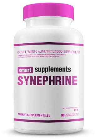 SMART SUPPLEMENTS - P Sinefrina - 90 Cápsulas Vegetales - Quemagrasas Natural - Control de Peso - Promueve el Metabolismo en la Quema de Grasas - Apoya la Salud Metabólica