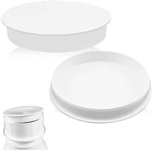 FENGCHUANG 2 Cubiertas de Tubo de Ventilación para Tapones de Manguitos, Cubierta de Tubo de 110 mm, Tapón Ciego Resistente, Tapa para Tubos de PVC, Tuberías de Drenaje y Tuberías de Aguas Residuales