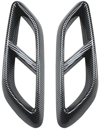 Auto Tuyau D'Échappement Cache Décoratif De Sortie D'échappement Arrière Pour Mercedes Pour Benz CLE Coupé C236 Pour AMG 2024-2025(Look de fibre de carbone)