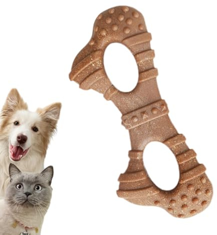 Generic Hundekauspielzeug | Zerstörungssicheres Kauspielzeug Für Starke Kauer,Robustes Knochenförmiges Spielzeug Gegen Langeweile Für Apportieren Und Zerrspiele
