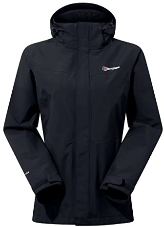 Berghaus Giacca Hillwalker, Black-Black, UK 16