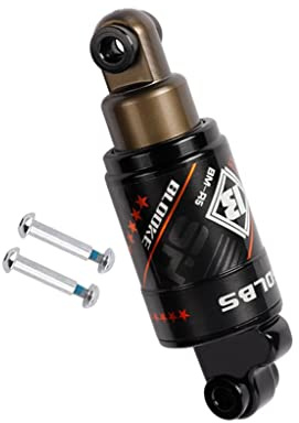 SM SunniMix Amortisseur de Choc Arrière d'air de VTT Amortisseur de Pression D'huile 120mm, 125mm, 150mm, 165mm, 190mm équipement Absorbant avec Pièces - 125mm750lbs