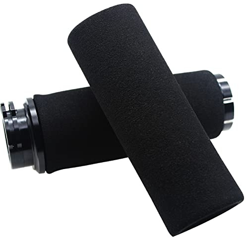 amavoler Motorcycle Hand Grips Sponge Covers Anti-Slip Handlebar Grip Compatible with Harley BMW Yamaha Honda Kawasaki Suzuki Triumph(Fit for 1.25-1.45 inch) (Fit for 1.25-1.45 inch)