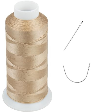UV-beständig – Simthread 100% polyesterbunden tråd Tex 69 (12wt) – 1 500 yards NP-Buff