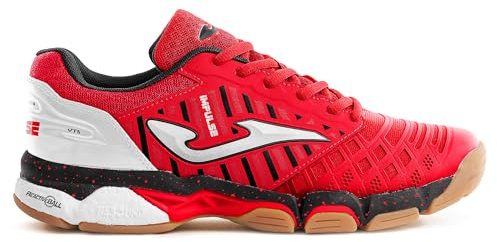 Joma Impulse Men, Scarpe da pallavolo Uomo, Rosso, 47 EU