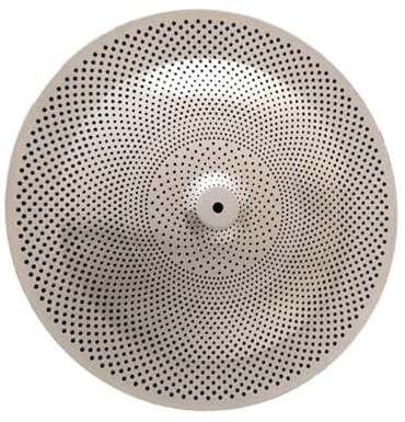 Platillos de Batería Color Plata 16 Platillos Chinos Platillos De Bajo Volumen Platillos Silenciosos Para Batería De Jazz