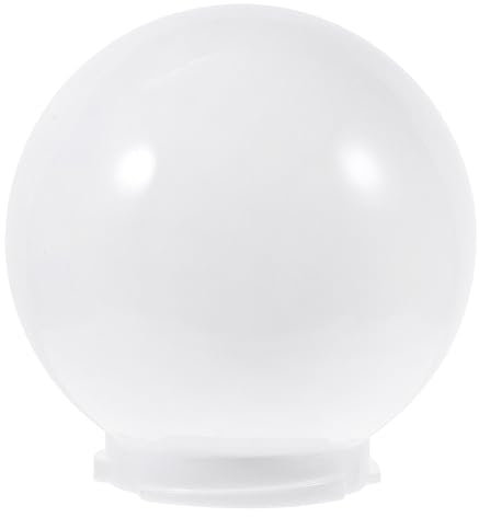 Zerodeko Patio Lampenschirm Milchglas Wetterfest Einfache Installation Für Außenbeleuchtung Runde Lampe Für Garten Terrasse Veranda Und Wandmontage