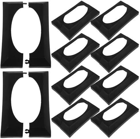 OSALADI 10 Stücke Zaun Post Rock Post Caps Spalte Wraps Dekorative Leitplanke Fuß Abdeckung