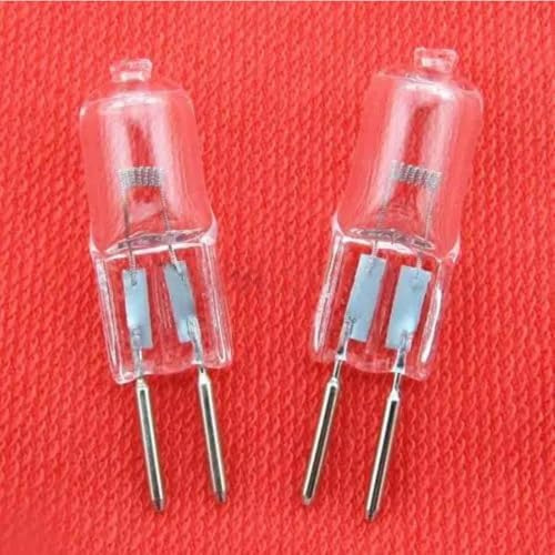 WYLIELAMSH 5pcs G5.3 Halogen Bulb 36V 35W GU5.3 Double Pin Base Machine Tool Accessories Replace Lamp 36V-35W
