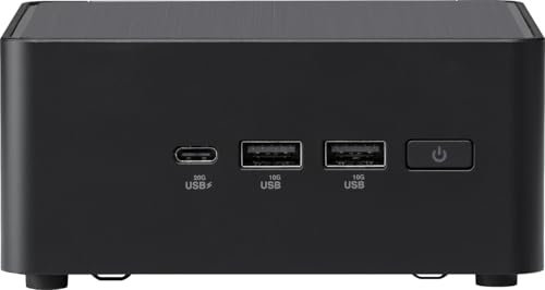 ASUS Mini PC | NUC 14 Pro | Schwarz | Core Ultra 5 125H | RAM: 16GB (DDR5) | SSD: 500GB | Windows 11 Pro | Office 2024 Pro