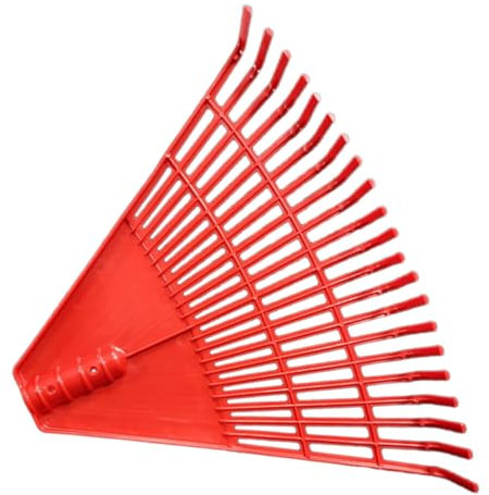 BEBEMOKO Râteau pour Pelouse Plastique Râteau De Jardin Robuste pour Ramassage Herbe