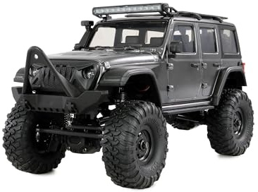 Amewi AMXRock Mini-Crosstrail Scale Crawler 4WD 1:16 RTR grau inkl. Fernsteuerung, Akku, Ladekabel