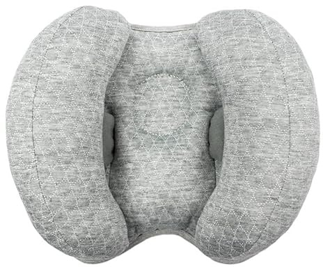 Cuscino cervicale per neonati, confezione da 1, cuscino di supporto per la testa per neonati, cuscino cervicale 2 in 1, cuscino cervicale a forma di banana per neonati, supporto cervicale