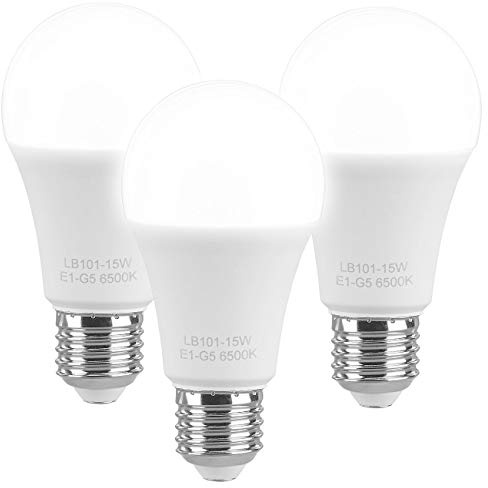 Luminea Tageslichtlampe: 3er-Set LED-Lampen E27, 11 W (ersetzt 120 W) 1.350 lm, tageslichtweiß (Tageslichtlampe E27, Tageslichtbirne, Leuchte kaltweiss)