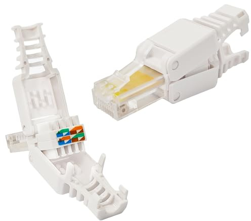 Premium X - 10x conector de red RJ45 CAT5e - se puede montar sin herramientas