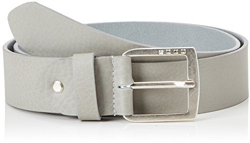 MGM Damen Gürtel Basic - Strass 950 - A2735, Gr. 95, Grau (Cemento 06)