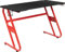 Flash Furniture Muebles Flash Escritorio para Juegos, Madera, Red, 23.75 in x 51.5 in x 30 in