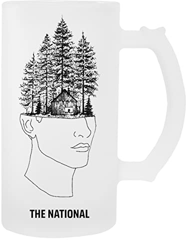 Kwantees The National Nobody Else Will Be There Glass Beer Mug Eco Friendly Beverage Mug