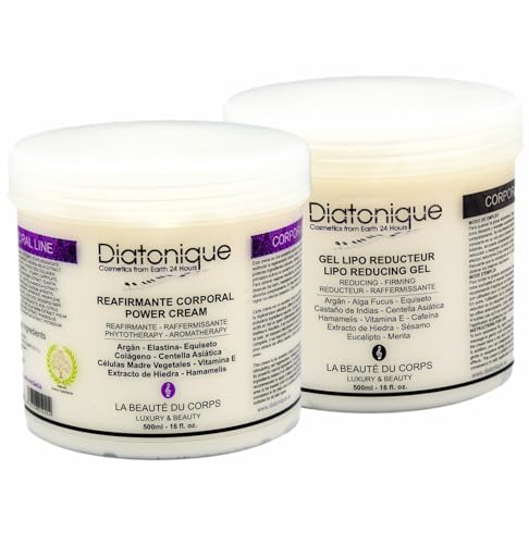 Crema Reafirmante corporal y Gel Reductor Corporal Power Cream Pack Duo 500 + 500 ML