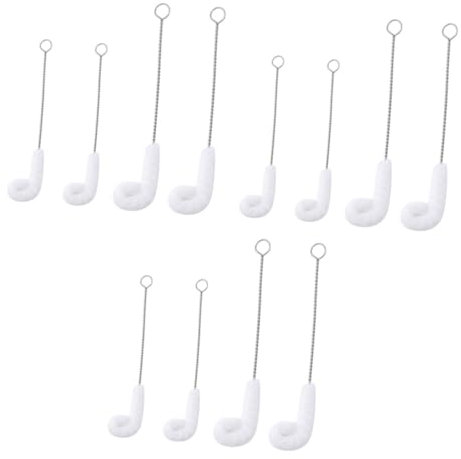 Mobestech 12pcs Lightweight Cleaning Brush Bottle Cleaning Brush for Household Upholstery