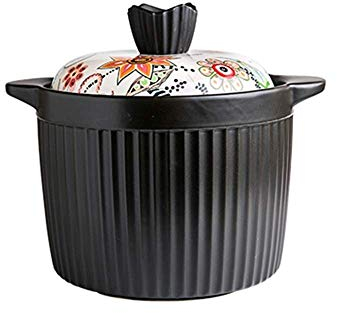 YYNLIN Household Ceramic Casserole For Boil Porridge Casserole For Gas Stove Beef Casserole