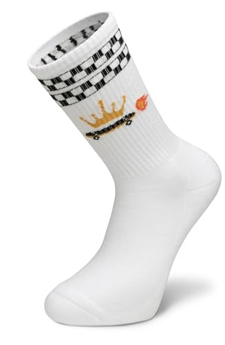 DIVER SOCKS Calcetines Deporte Hombre: Calcetines para Running, Ciclismo, Crosstraining, Padel y Gimnasio -Calcetines hombre divertidos con diseños unicos para Atletas - Talla unica 40-46