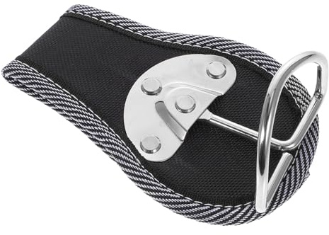 LIFKOME Soporte para Martillo y Llave de Nylon Resistente con Anillos de Hierro Colgador de Herramientas para Cinturones Organizador Seguro y Estable para Taller y Trabajo