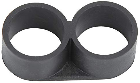 Pssopp 100 Uds. Conector de Riego por Goteo Accesorios de Plástico para Tubos de Goteo de 16mm y 20mm Invernadero de Césped y Jardín (20MM)