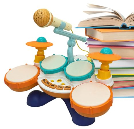 Barntrumma, justerbart interaktivt roligt instrument – truminstrumentleksak – för barn, flickor, förskola, dagis, , klassrum, spel, resor, halloween