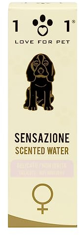 101 Profumo Sensazione per Cani e Gatti - Profumo Spray, Rispetta la Sensibilità Olfattiva e Cutanea - Non Irrita Pelle e Mucose - Linea 101, 100ml