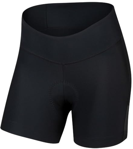 PEARL IZUMI Women's Sugar 5 Padded Cycling Short, Black, Medium