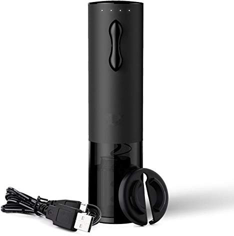 Tire Bouchon Lève-Bouteille Électrique Bouchon Bouteille Vinoutil De Cuisine De Tire-Bouchon Tire-Bouchon Électrique Rechargeable Usb De 5 Minutes, Utilisé Pour Le Mariage De Fête À L'Hôtel Familial,