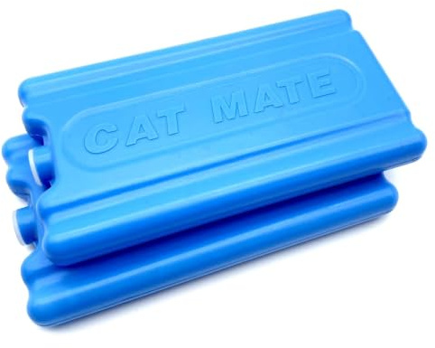 Cat Mate Ersatz-Kühlakkus für automatische Futterautomaten – Kompatibel mit C20 & C200 (2er-Pack)