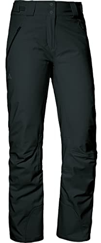 Schöffel Damen Weissach L, Wasser- und Winddichte Skihose, warme Schneehose mit Verstärkung gegen Skikantenschläge und Schneefang