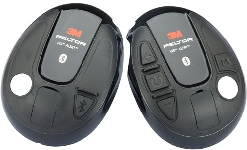 Peltor 3M Abdeckungen für WS ALERT Headsets, Schwarz, 210300-664-SV/1 | 1 Paar (Links+rechts), Links+rechts