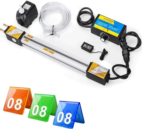 ExoticaBlend Acryl Heiße Biegemaschine, Acryl Biegemaschine Kunststoff PVC Heizung Heizbieger Wasserkühlung für Acryl PVC ABS PP,12in