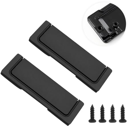 SIGANDG Furniture Handles Unsichtbarer Schubladengriff für Schränke, Schubladengriffe, geeignet für Nachttische, Schubladen, Kleiderschränke (2 Stück)