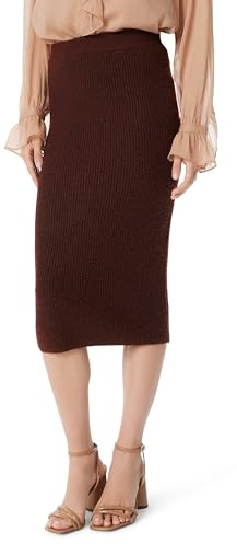 Sam Edelman Womens Rosalie Pull On Midi Knit Sweater Skirt Standard