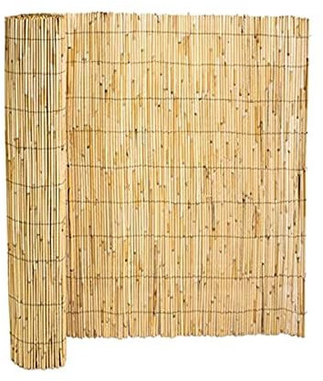 PEGANE Canisse en Bambou, clôture de Jardin, Couverture de Protection Contre Le Vent et Le Soleil - Profondeur 150 x Longueur 500 cm