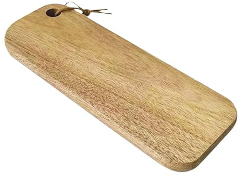 Tablas De Madera - Corta Y Rebana Todo Tipo De Alimentos | Tabla Para Picar | Bandeja Y Base De Grado Alimenticio | Charola Para Preparar Quesos, Verduras, Snacks En Fiestas, Picnics Y Camping