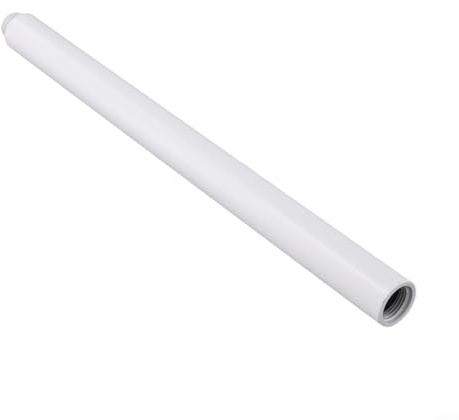 Niceminiwall Shower Extension Rod Connected To Lifting Rod, Lengthened And Raised Shower Accessories, Shower Head Extension Rod Or Fixed Shower Head(White)