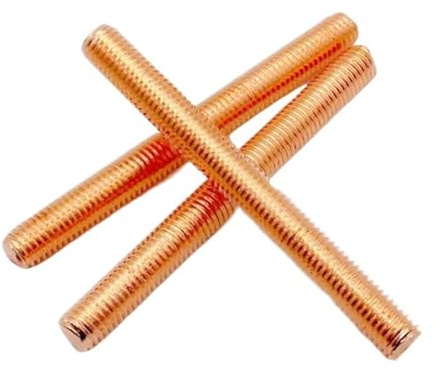 Gewindestifte Kupfer-Gewindestangen, Bolzen, Vollgewinde-Schraubenstangen(80mm,M12)
