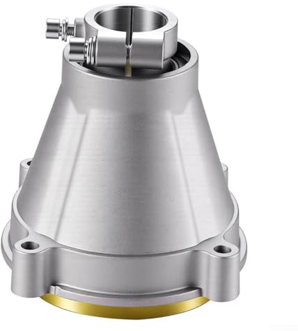 ZMdooreasy Placa adaptadora de cortador de cepillo resistente de 26 mm, 28 mm, disco de conexión de aluminio de montaje lateral de 9 dientes para cortacésped, desbrozadora, herramientas de jardín
