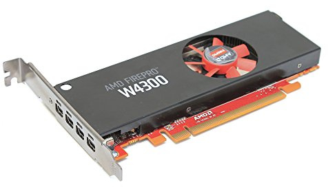 HP AMD FirePro W4300 Full Profile Graphics Video Card 4GB GDDR5 849051-001 847446-001 - OEM