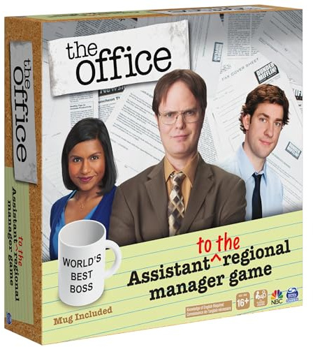 The Office TV Show, Assistant to The Regional Manager Party Game, for Adults and Teens Ages 16 and up