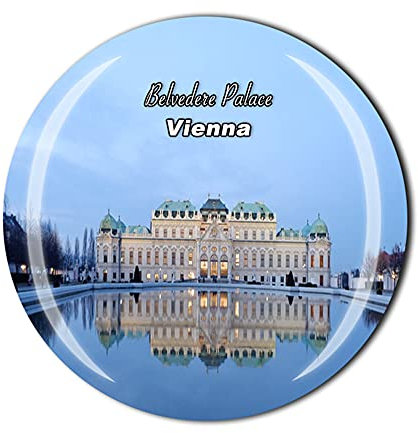 Belvedere Palace Wien Kühlschrankmagnet Kristall Touristen Souvenir Geschenkkollektion Kühlschrank Magnet Aufkleber