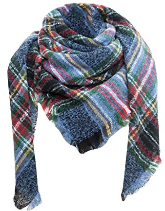 Zilosconcy Schal Damen Herbst Beige Cashmere Schal Herren Hellblau Strickschal Xxl Beige Loop Schal Damen Grün Blau Winterschal Damen Kuschelig Wolleschal Deckenschal Halstuch Scarf Herbstschal