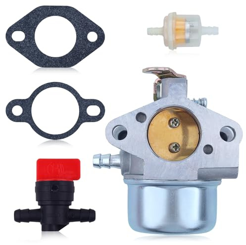 Kit de carburateur Gubeter, pour John Deere pour moteurs Kohler Stx30 et Stx38 12,5 Hp, tracteurs de pelouse Stx30 et Stx38 (plateau de tondeuse jaune) - PC2232, Stx38 et Stx46